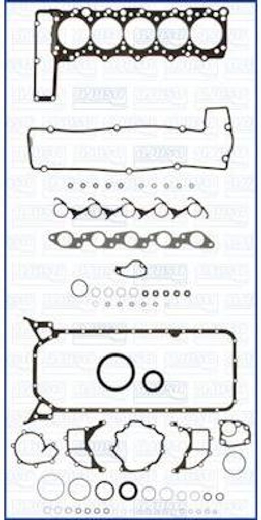 AJUSA 50124400 Motor-Dichtungsvollsatz Dichtsatz passend für MERCEDES-BENZ G-Klasse SUV (W461) T1 Kasten (602) T1 Bus (601) T1 Pritsche/Fahrgestell