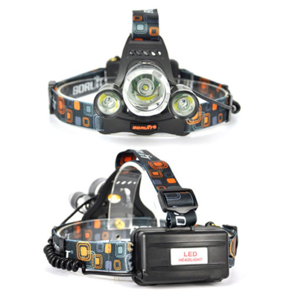 LED Kopflampe FL-15-1 CREE T6 Stirnlampe Headlight 1000 Lumen Militär Polizei 