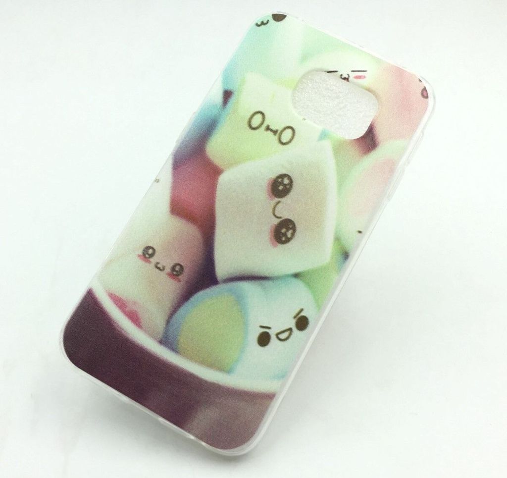 Handyhülle Schutzhülle für Samsung Galaxy S6 Edge Case Cover Bumper Etuis Silikon Mehrfarbig