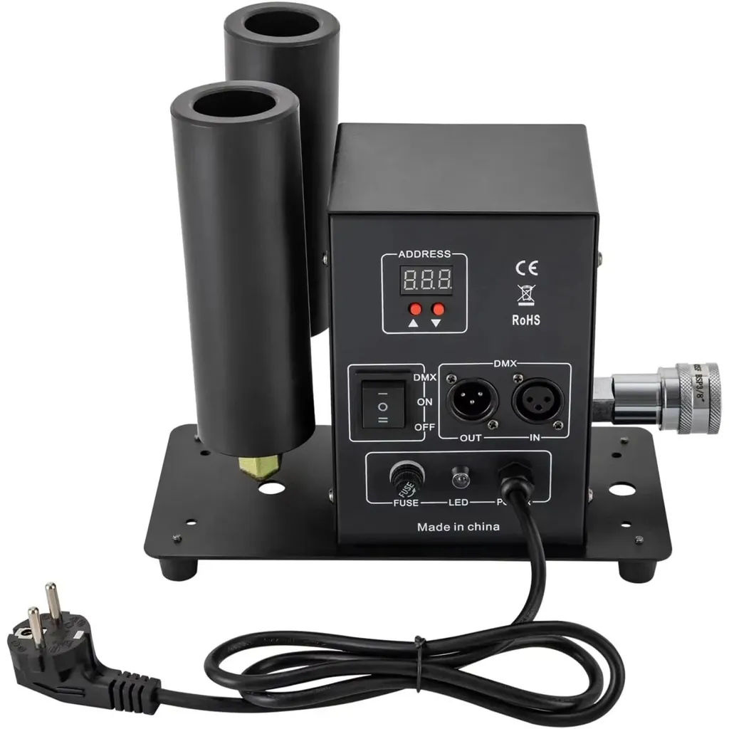 Machine à jet CO2 pour mariage et DJ avec contrôle DMX portée de 6-8m
