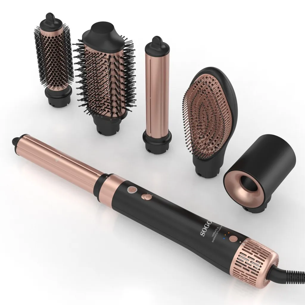Sèche-cheveux compact pour brushing rapide Sogo 1200W avec prise EU