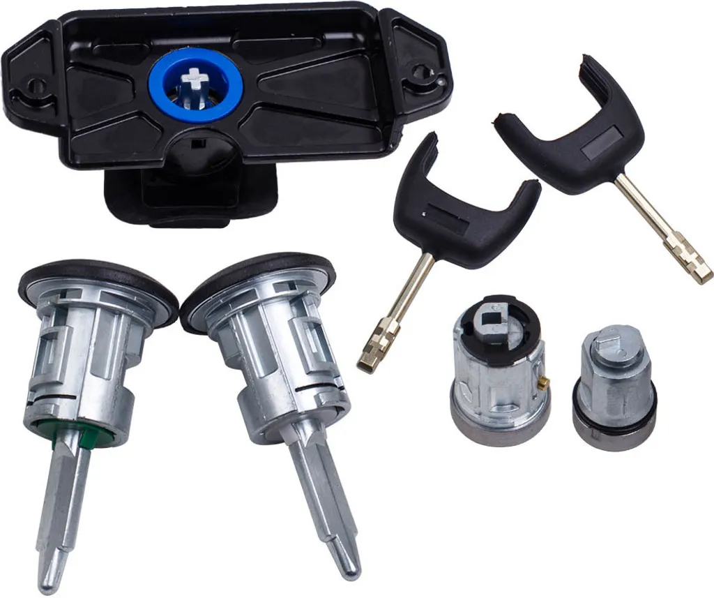 Kit de Barillets de Porte avec Clés pour Ford Transit MK7 Série 2006
