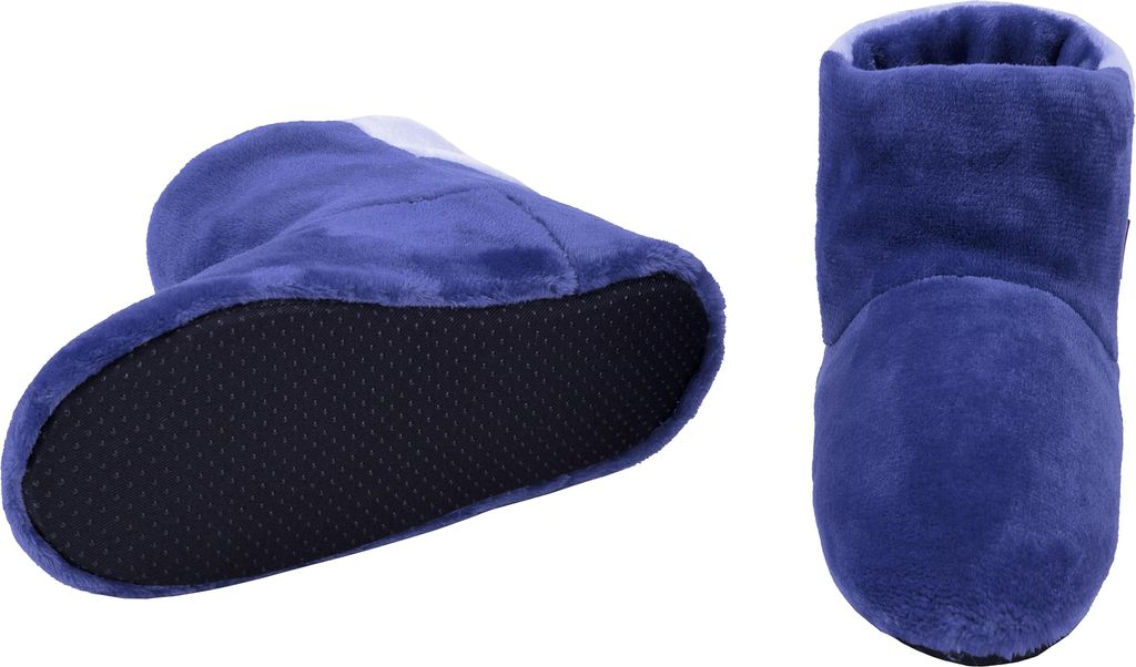 RAIKOU COSYSCHOE Hausschuhe-Pantoffel Stiefel für Damen, Herren aus Micro Flausch mit ABS und Rutschfester Sohle, Super Flauschige Fjoed-43/46