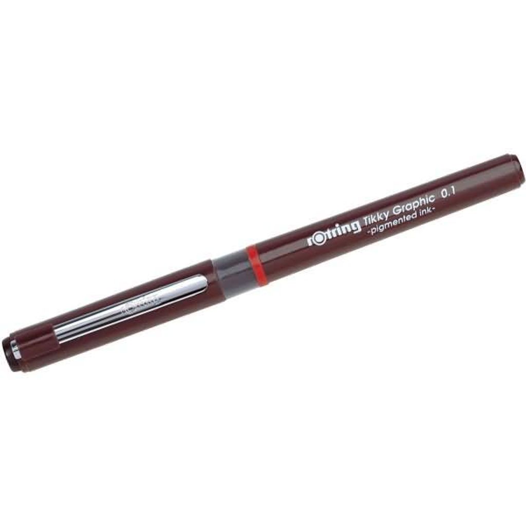 rotring Tikky Graphic Faserschreiber Strichstärke 0,1 mm Produktbild 