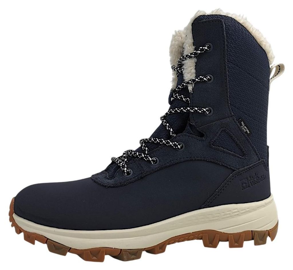 Jack Wolfskin Everquest Tex Damenschuhe Winterstiefel Blau Productafbeelding 
