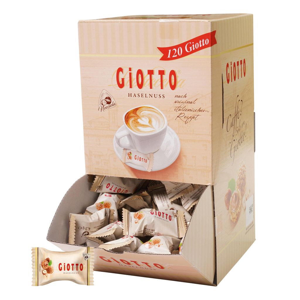 Giotto Ferrero Haselnuss Mini Gebäckkugeln 120 Stk, Produktbild 
