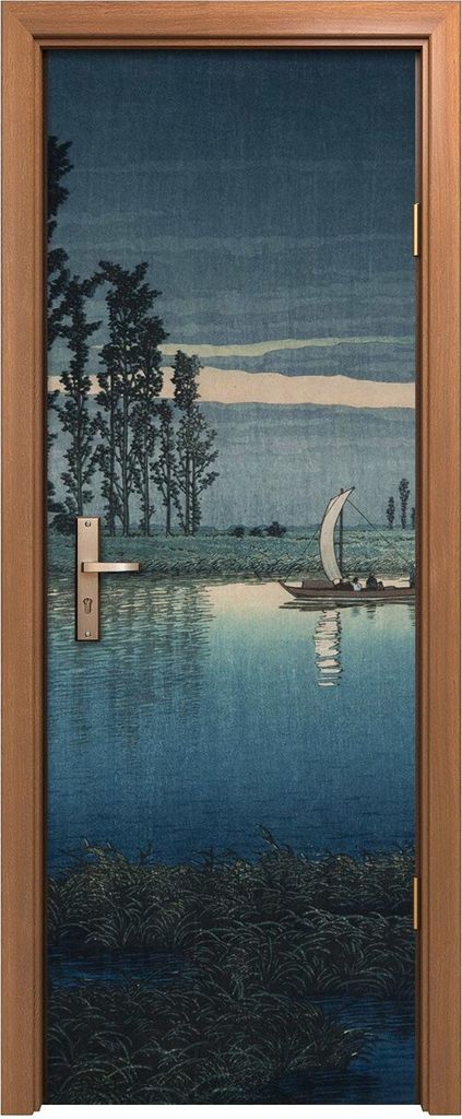 Türposter 70x200 cm Türaufkleber Türtapete Türfolie Klebefolie Künstlerisches Japan Reisen