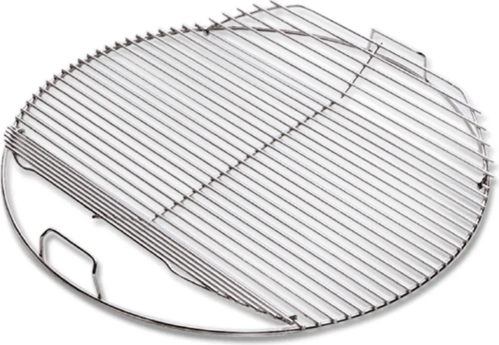 Grille Weber 47 cm pliable en acier chromé pour barbecue au charbon