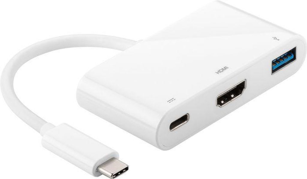 MicroConnect USB-C Multiport Adapter Hub 0,20m