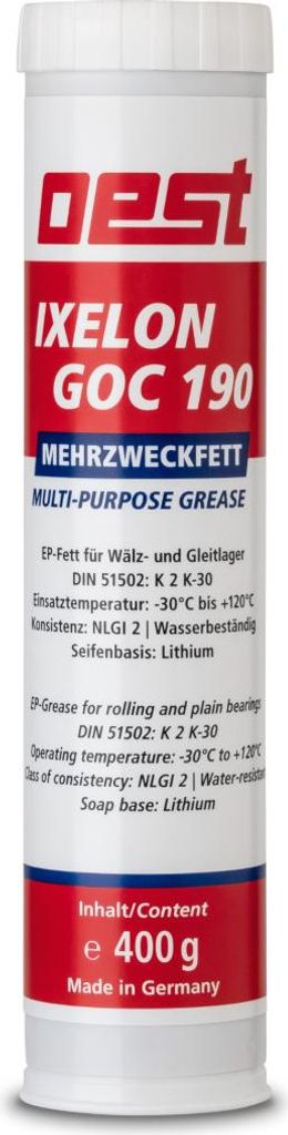 OEST Mehrzweckfett, Schmierfett Ixelon GOC 190 400 g Produktbild 