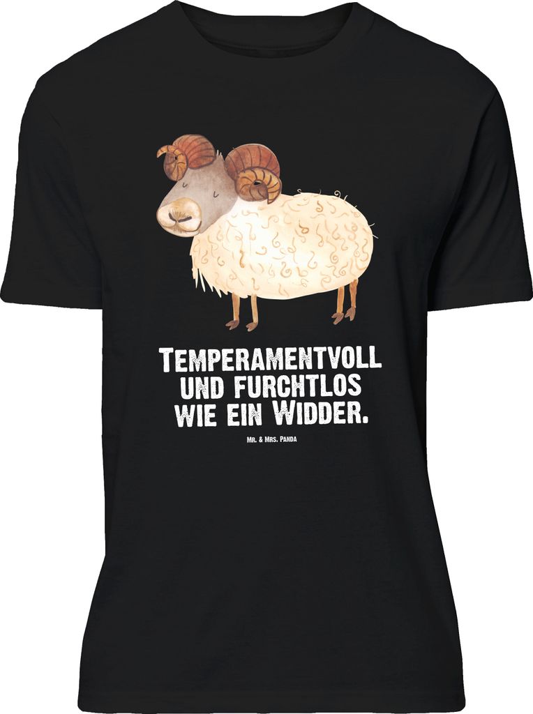 Mr. & Mrs. Panda Größe XXL T-Shirt Sternzeichen Widder - Produktbild 