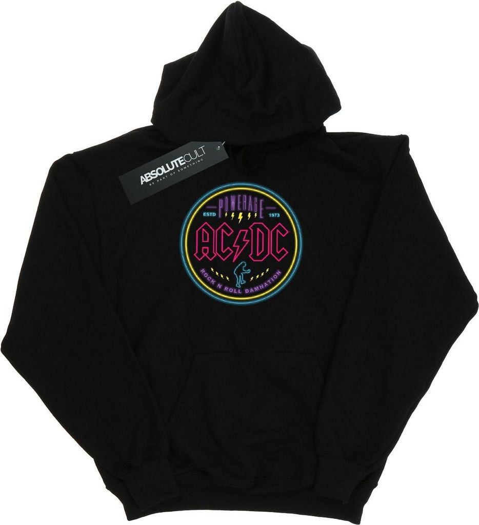 AC/DC - Kapuzenpullover für Damen BI2241 (S) (Schwarz)