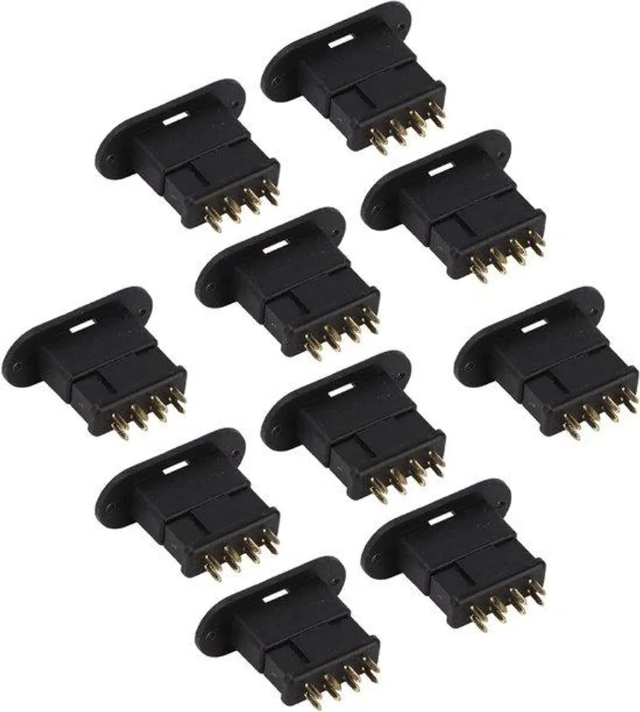 Connecteur MPX 8 Broches Mâle et Femelle pour Batterie LiPo RC Modélisme