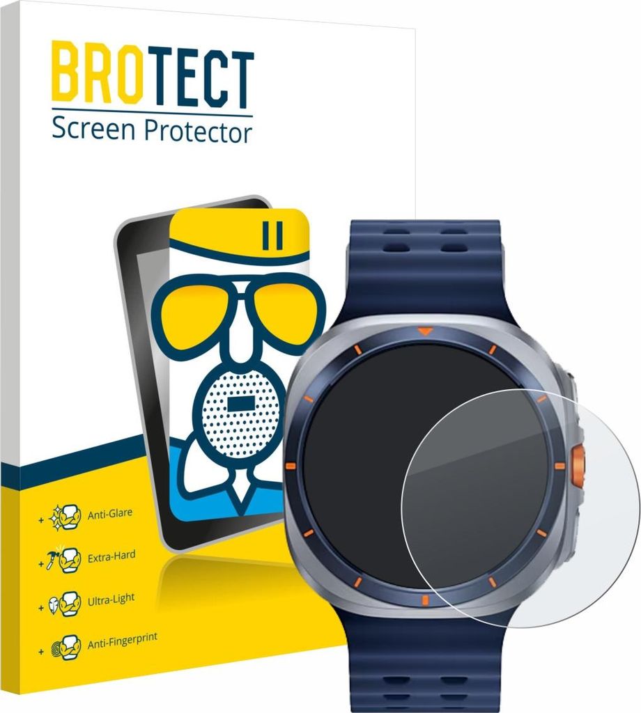 BROTECT Entspiegelungs Schutzglas für Samsung Galaxy Watch Produktbild 