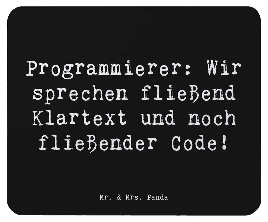 Mr. & Mrs. Panda Mousepad Spruch Programmierer Produktbild 