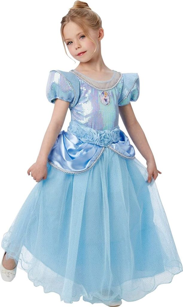 Disney Prinzessin Cinderella Kinderkostüm Deluxe Kindergröße: 116