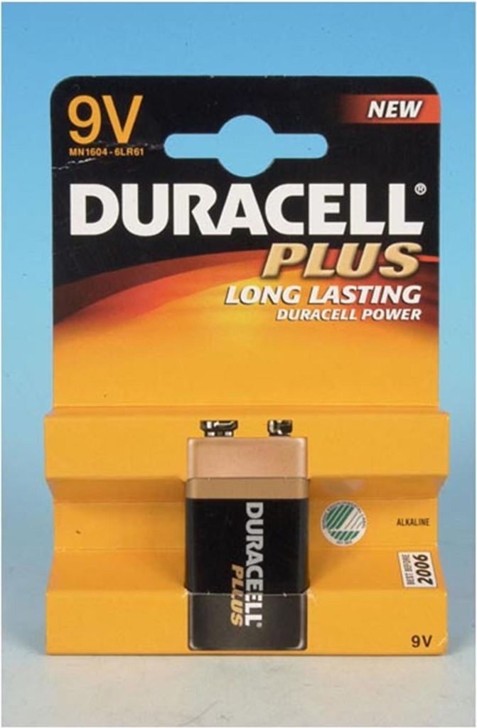 Duracell Plus Power Batterie 9V KRT A 1
