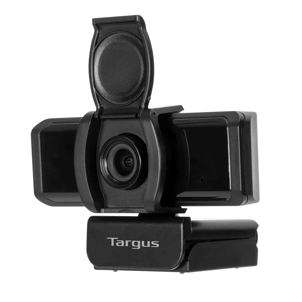 Webcam Full HD 1080p Targus AVC041GL Contre le Piratage avec Cache Privé