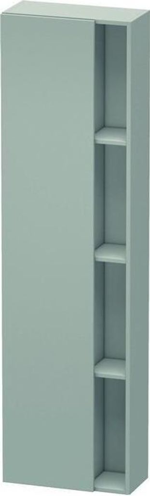 Hochschrank DURASTYLE 240x500x1800mm A re we hochglanz/weiß ma Anschlag rechts weiß hochglanz/weiß matt