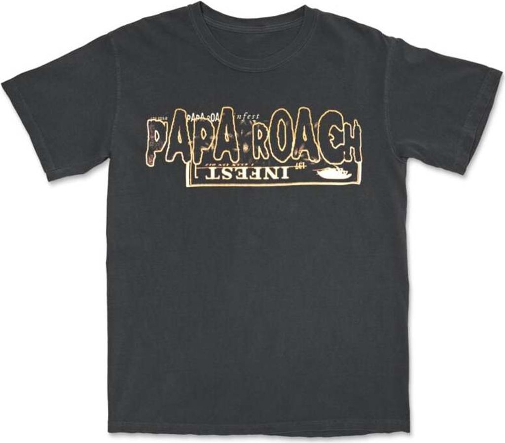 Papa Roach T-Shirt Herren Horizontal schwarz Band-Merch, Bands 100% Baumwolle XL