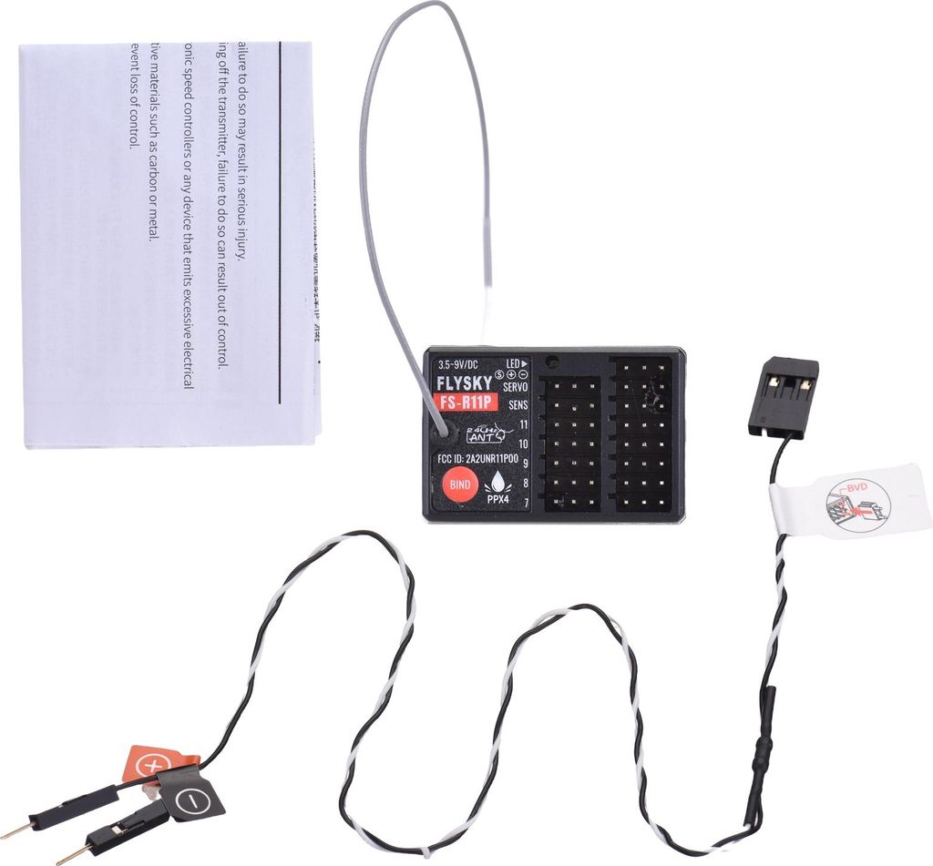 11 Kanal 2.4GHz Empfänger für RC Car Boat, Long Range Radio Control Receiver mit PWM PPM IBUS SBUS Ausgang