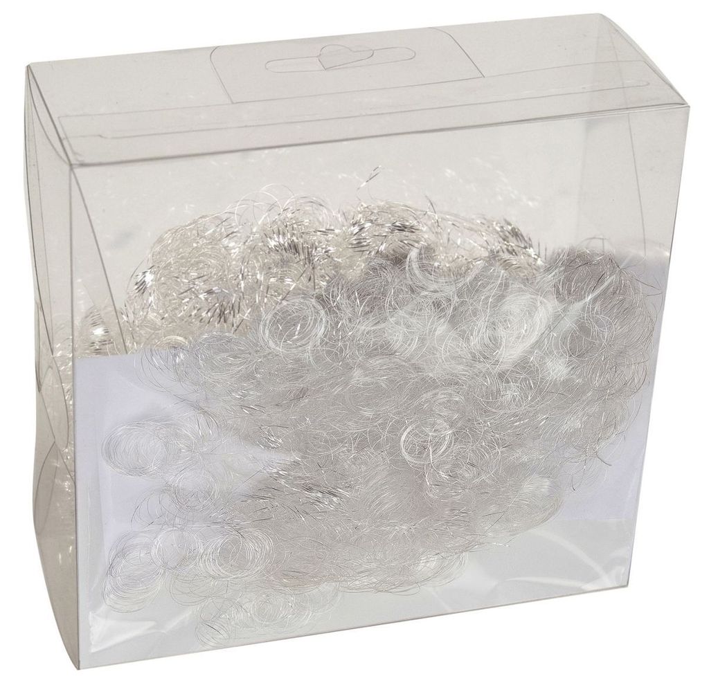 Weihnachtsschmuck Engelshaar - 17 g, silber