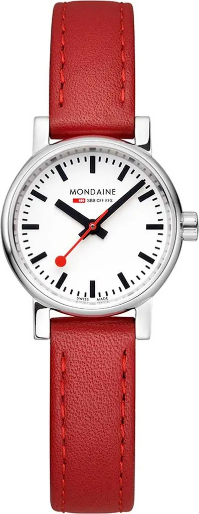 Montre Mondaine Evo2 Lisible et Durable - Fini les Rayures avec le Saphir