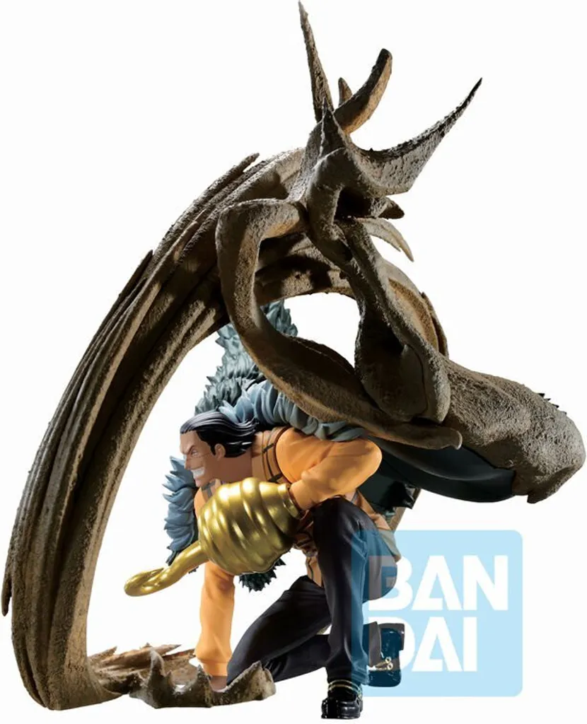 Figurine Crocodile One Piece Ichibansho Détails Précis et Format Compact