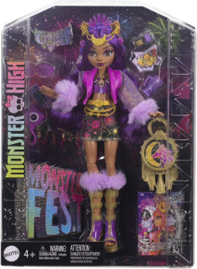 Mattel Monster High Monster Fest Clawdeen Doll Image du produit 