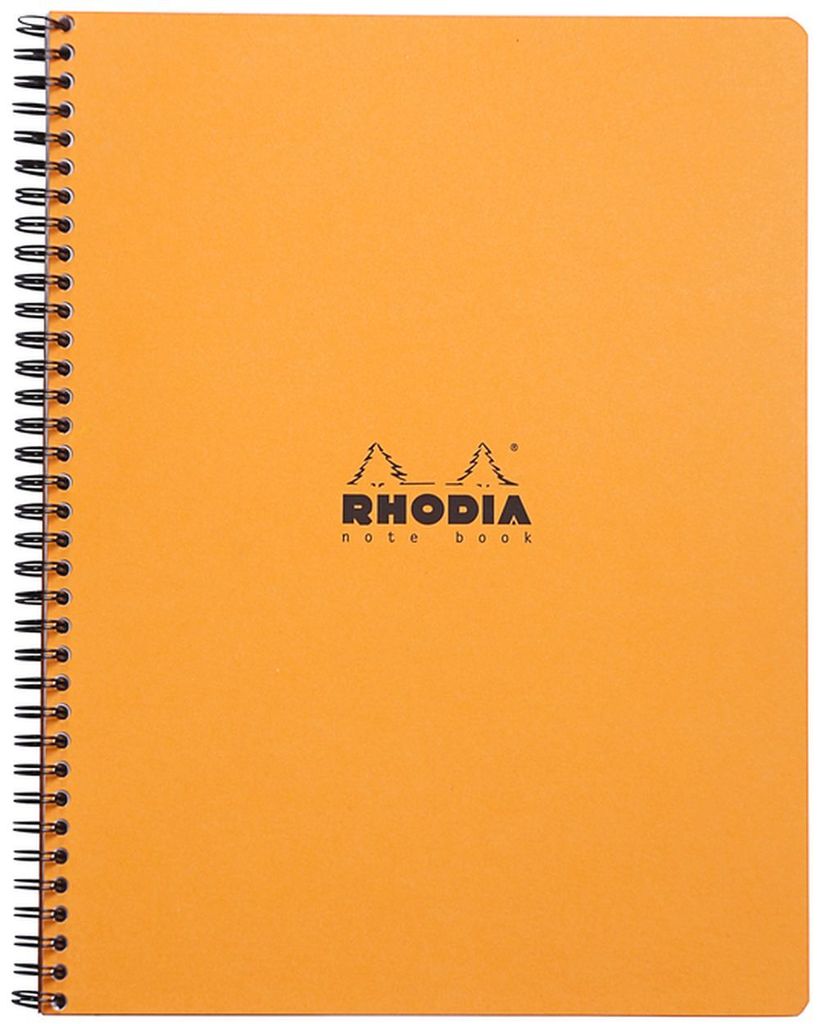 Rhodia Notebook A4+ kariert mRd 80Bl sort
