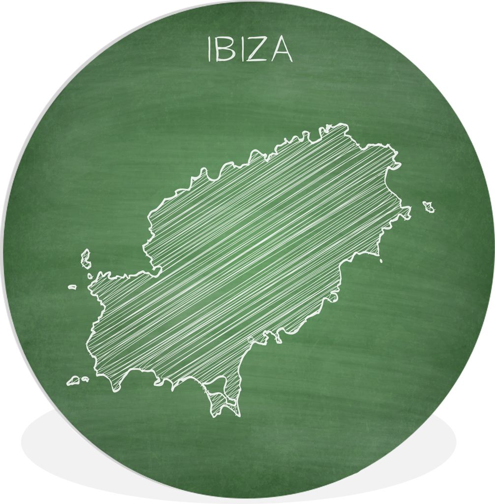 MuchoWow - Wand Kreis - Das Schlafzimmer - Die Bilder - Wandmalerei - Kunst für das Haus - das Plastik