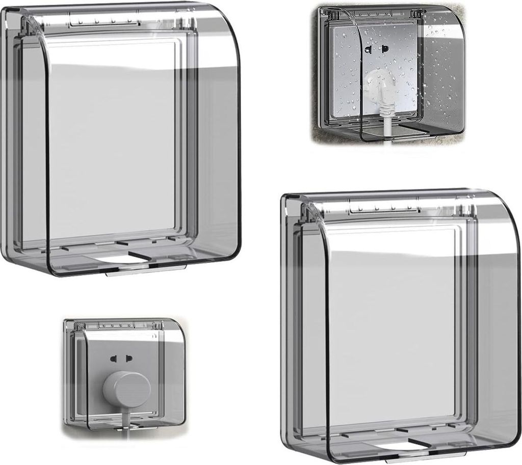 5er-Pack wasserdichte Steckdosenschutz, Typ 86, Produktbild 