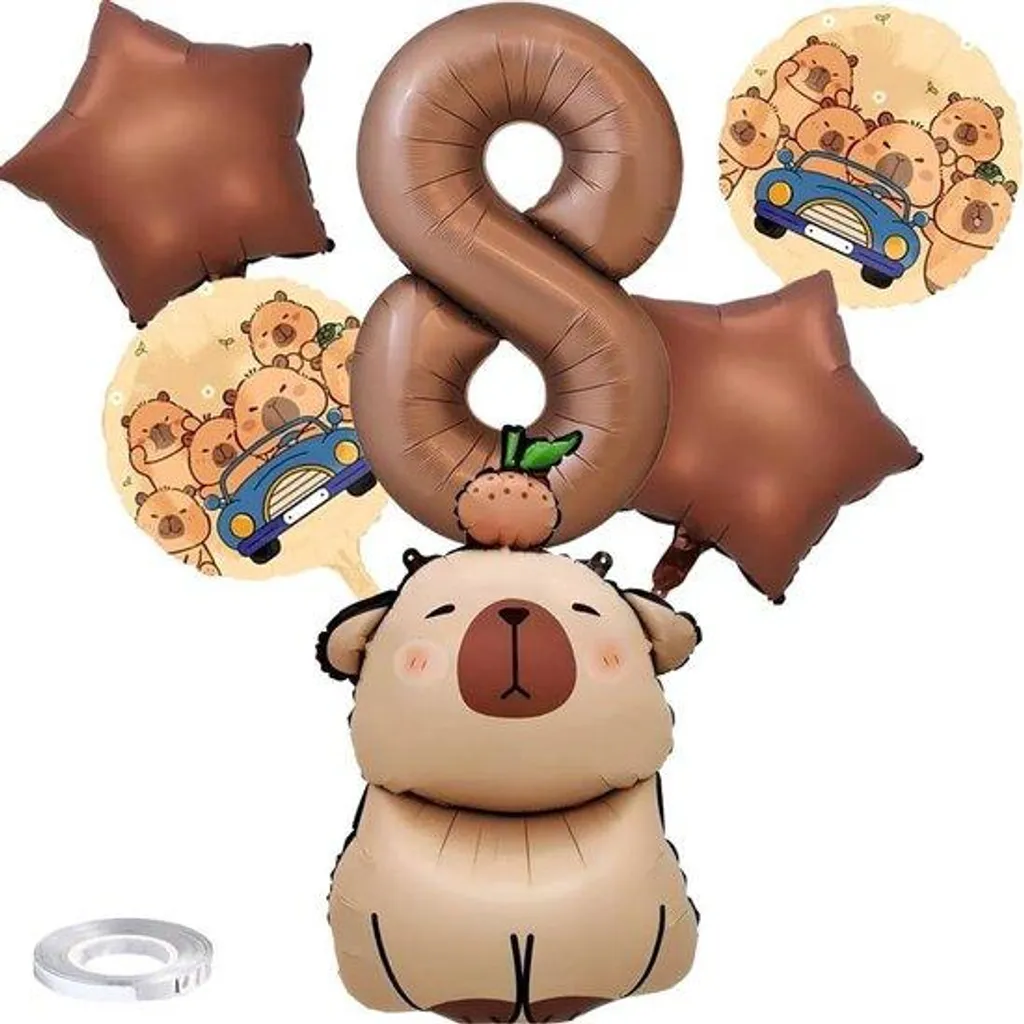 Kit Déco Anniversaire Café : Ballons Géants pour une Fête Réussie