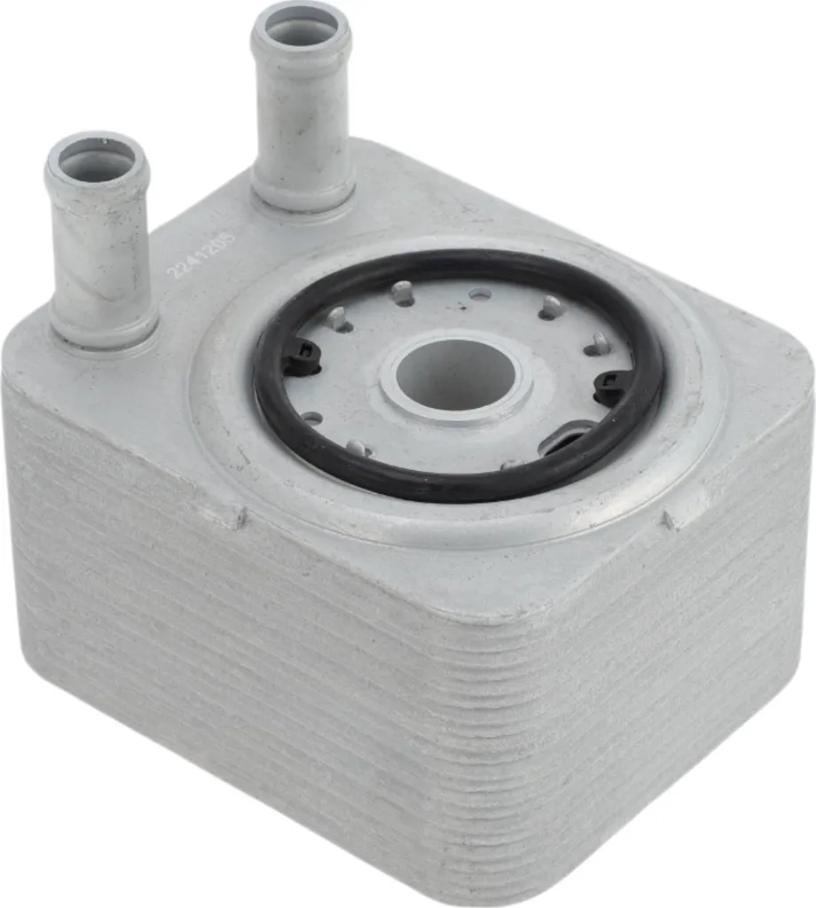 Refroidisseur d'Huile 038117021C en Alliage Argenté pour VW Golf 2.0L