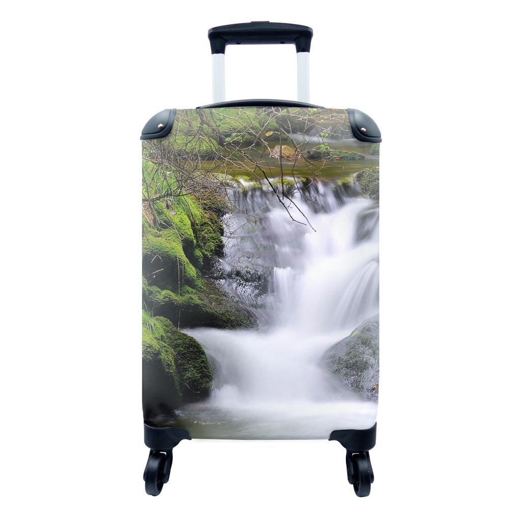 MuchoWow® Koffer Handgepäck Trolley Rollkoffer Kleine Produktbild 