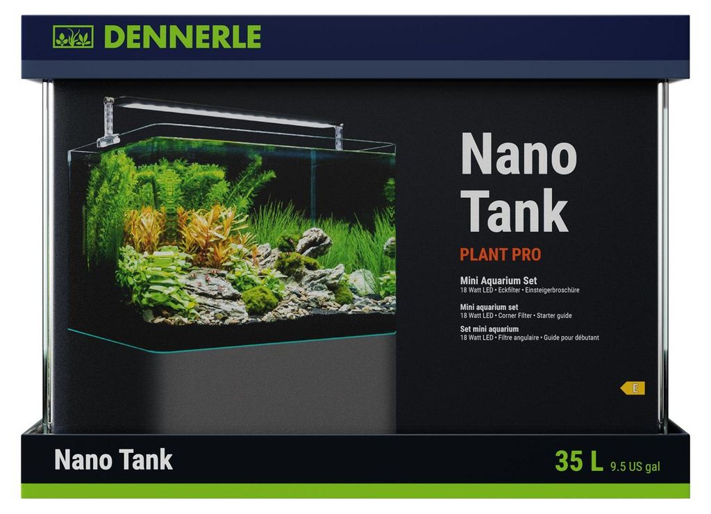 Dennerle Nano Tank Plant Pro, 35 Liter - 40 x 32 x 28 cm - Produktbild 
