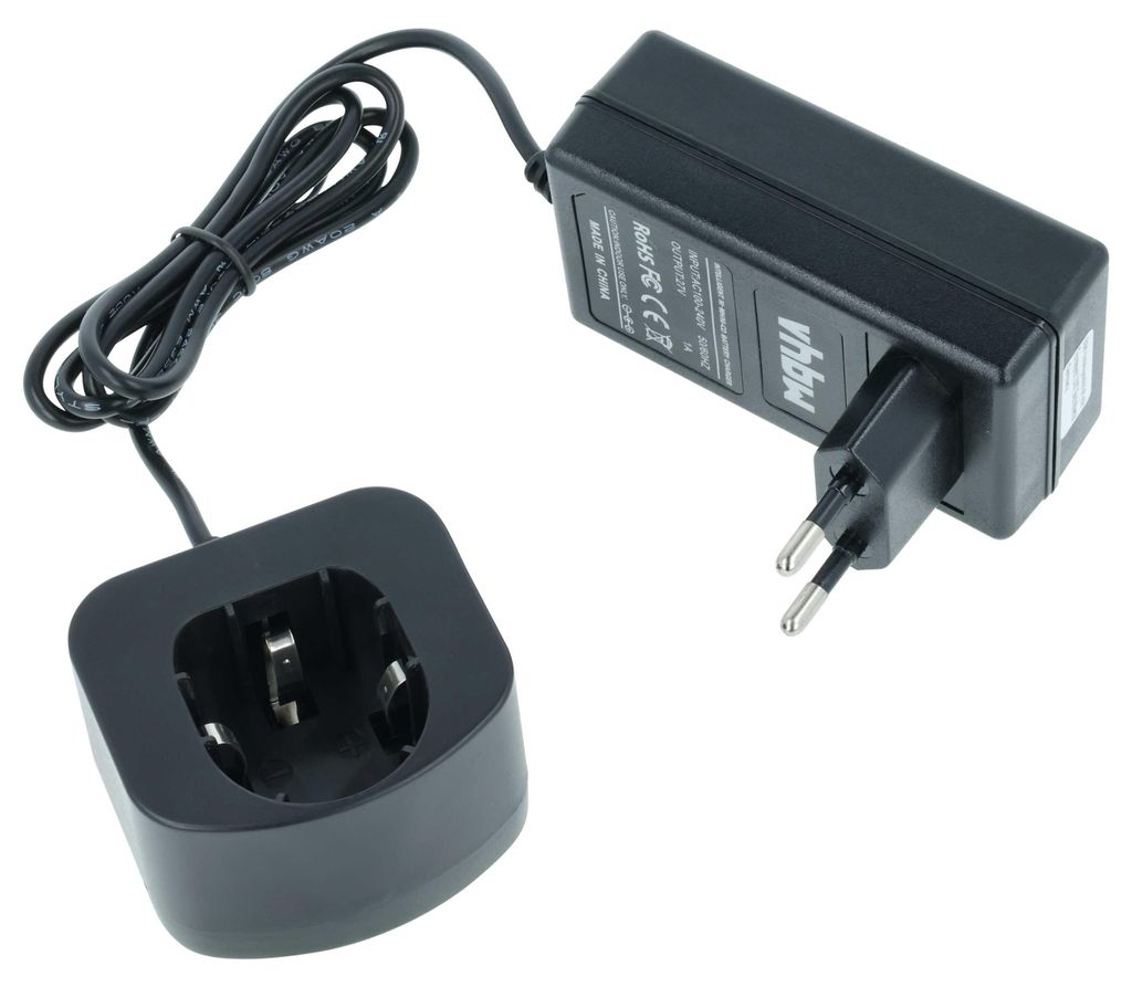 vhbw Ladegerät kompatibel mit Paslode BID-1245, BID-1240, BID-124, BLT-127, BID-145 Werkzeug Ni-Cd, NiMH-Akkus, 1,2 V