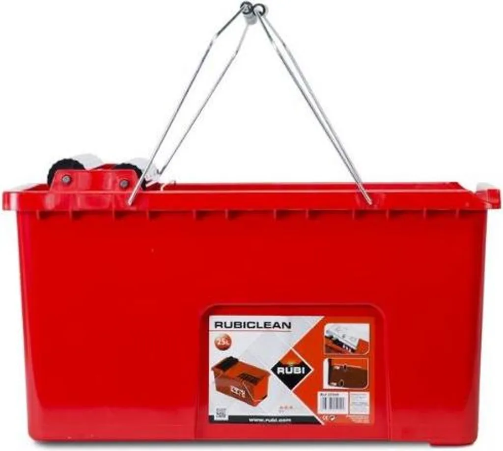 Kit Rubiclean Pro RUBI 25949 avec rouleaux d'essorage et bac 24 litres