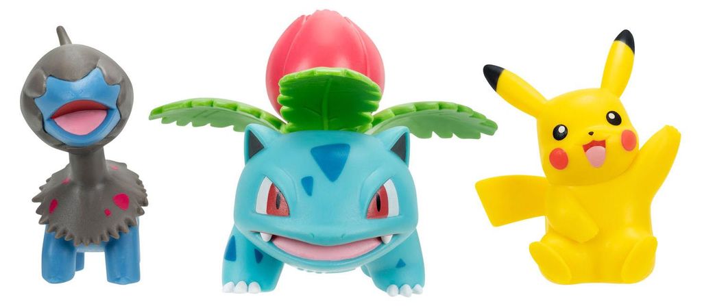 Pokémon: Set de figuras de batalla con Pikachu, Kapuno y Imagen del producto 