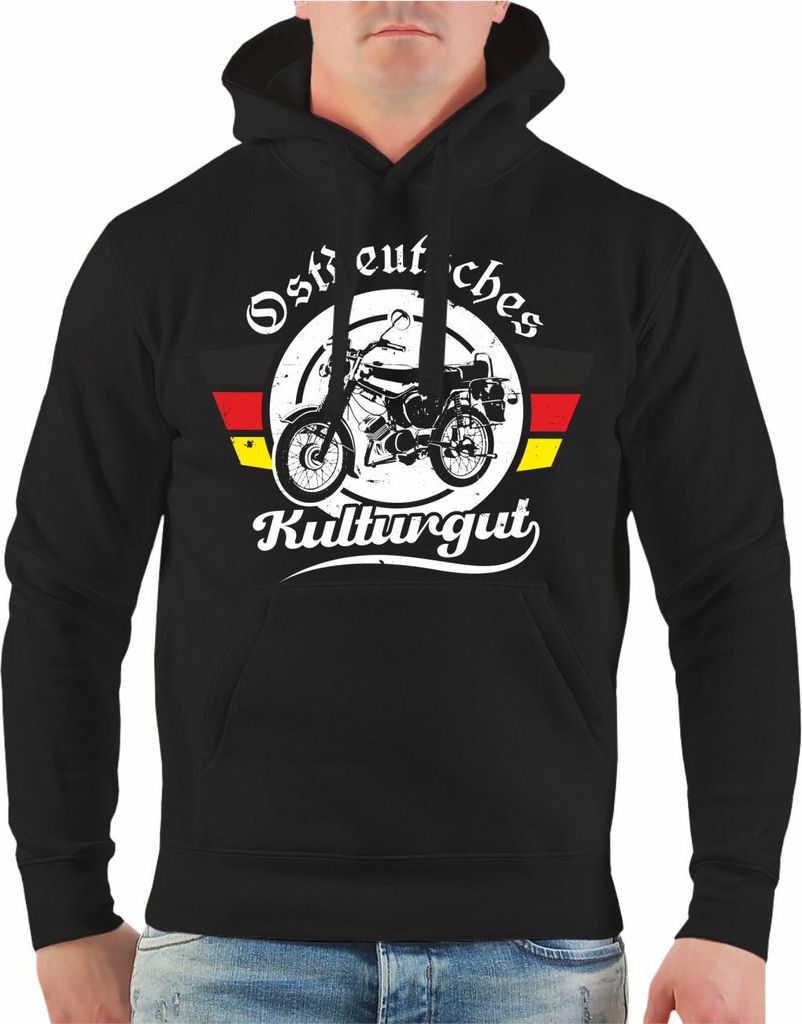 Herren Kapuzenpullover Simson Ostdeutsches Kulturgut Größe S - 5XL männer jungen