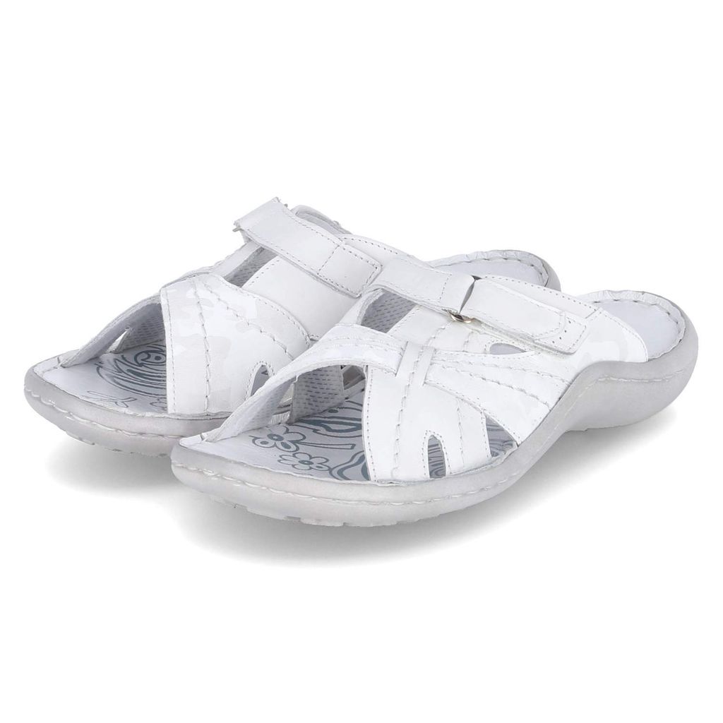 Krisbut Pantolette weiß in Gr. 40