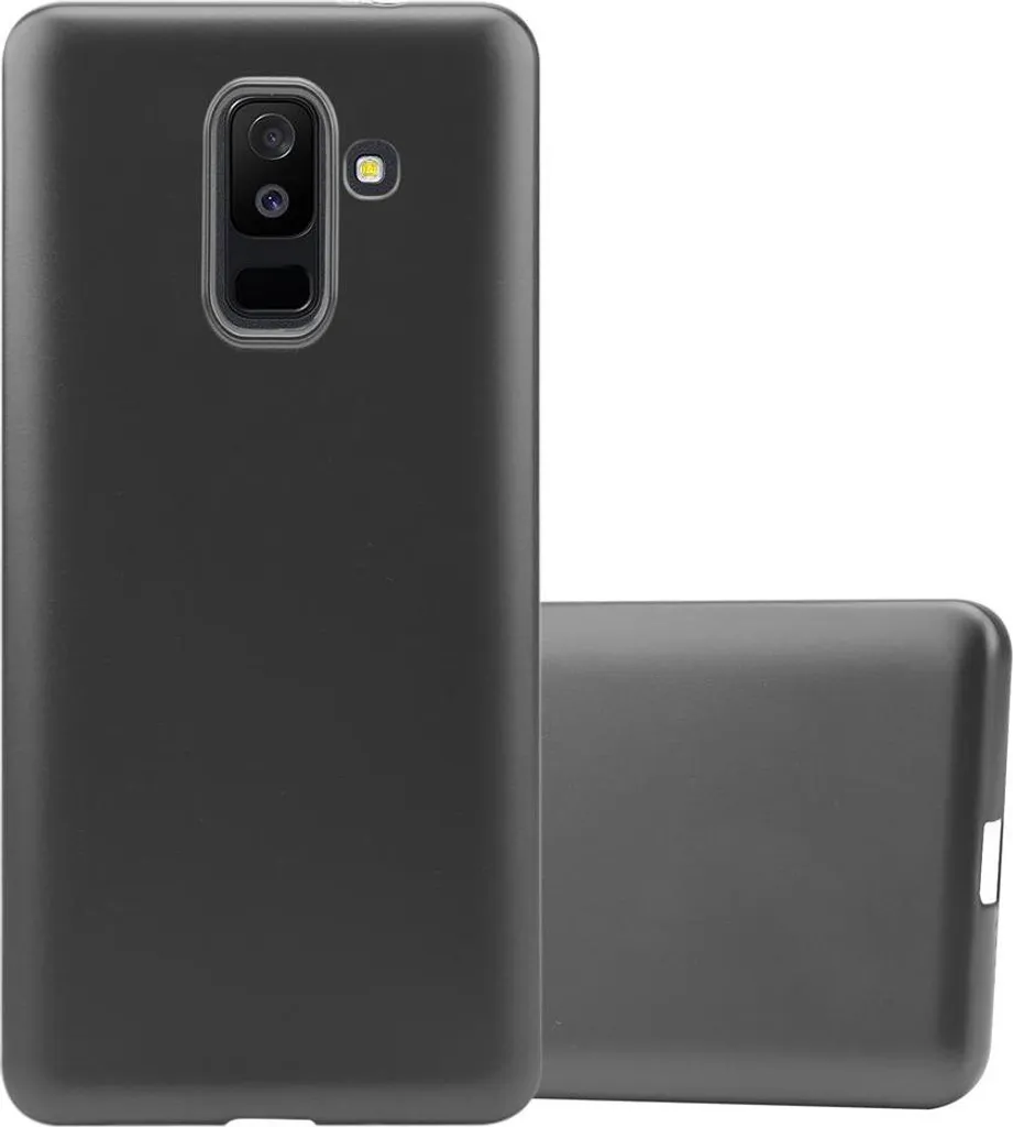 Custodia Protettiva Samsung Galaxy A6 PLUS 2018 Cadorabo TPU Grigio