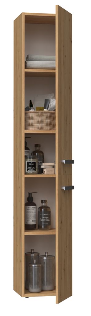 Armadio da bagno Topeshop NEL II ARTISAN, quercia Immagine del prodotto 