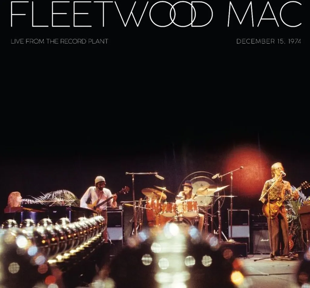 Album Live Fleetwood Mac 1974 Vinyle Rouge Transparent Haute Fidélité