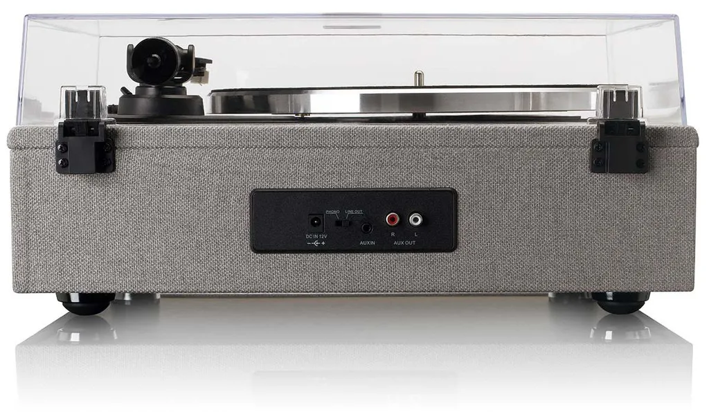 Platine Vinyle Lenco LS-440GY Entraînement par Courroie 4 Haut-Parleurs