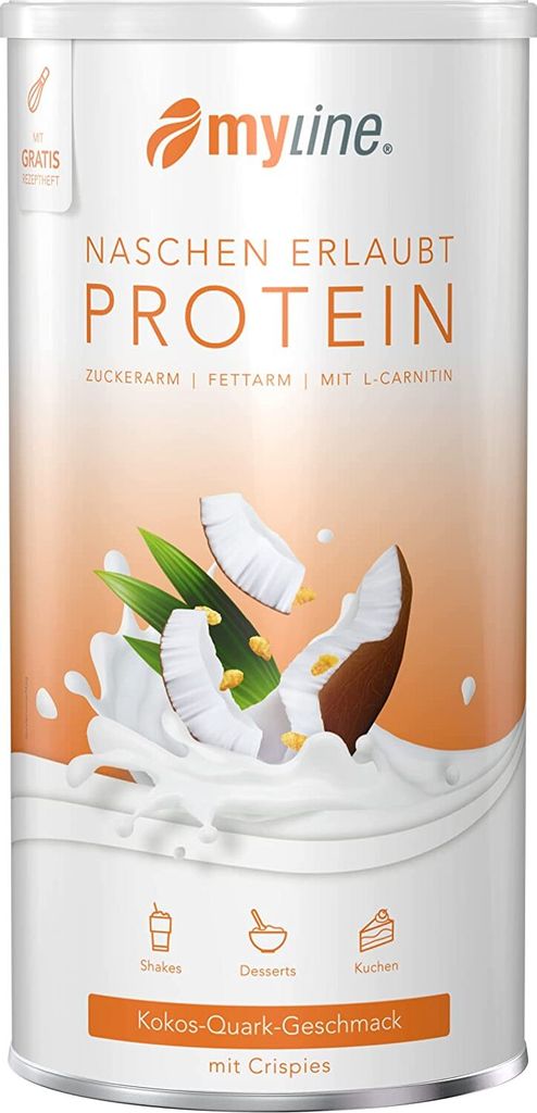Inkospor Myline Eiweiß 400g Kokos-Quark Produktbild 