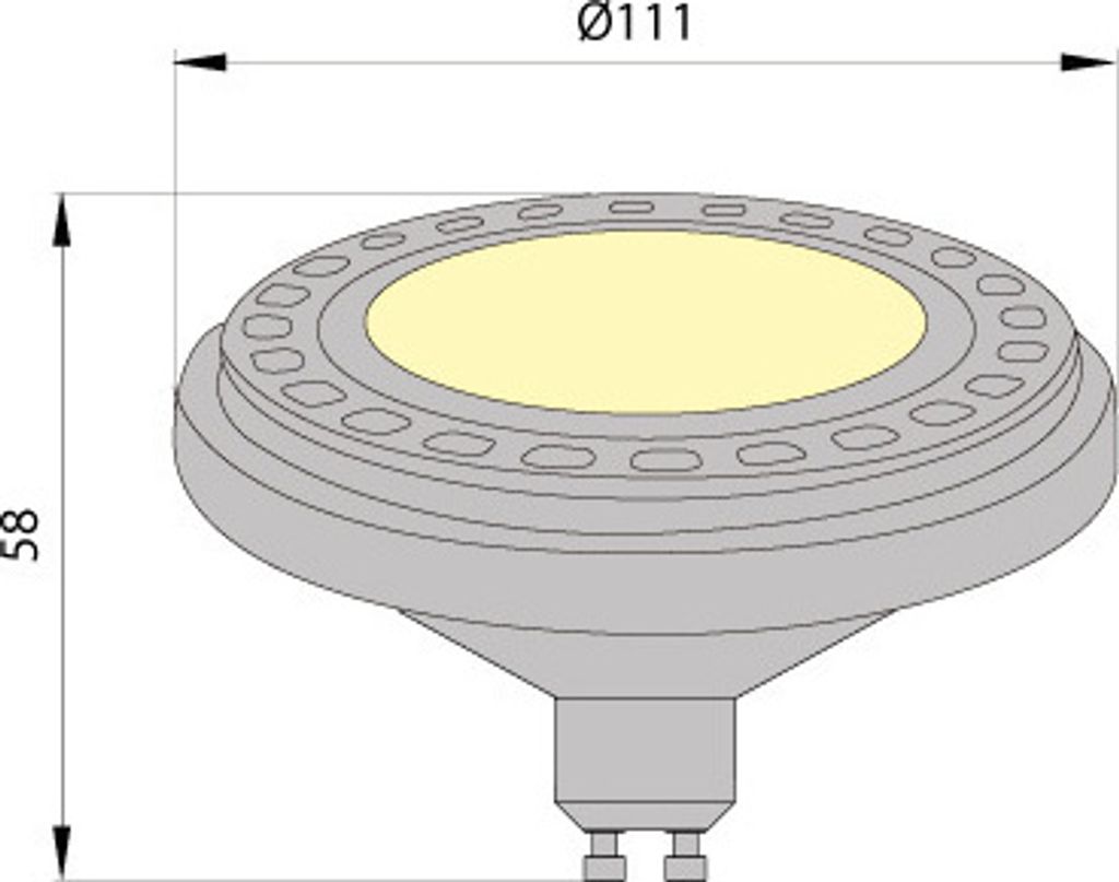 Led Es111 Gu10 9w Led Lampe Neutralweiss Kaufland De