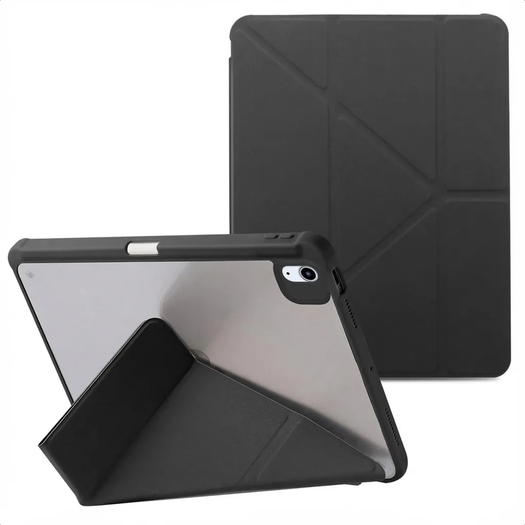 imoshion Custodia pieghevole Origami iPad Pro 11 (2018/2020/2021/2022) / Air 5 (2022) / Air 4 (2020) - Nero