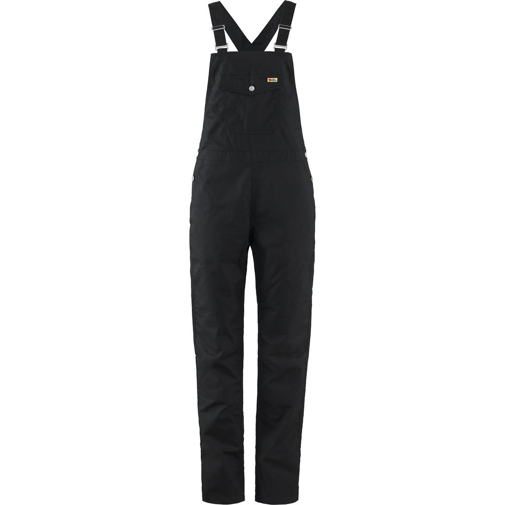 FJÄLLRÄVEN Vardag Dungaree Trousers W BLACK BLACK L