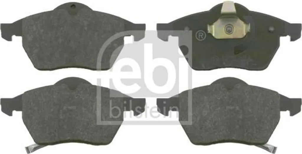 Plaquettes de Frein Febi 16513 avec Garniture Anti-Bruit pour Zafira